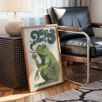 Whimsical Amphibian's Midnight Melody