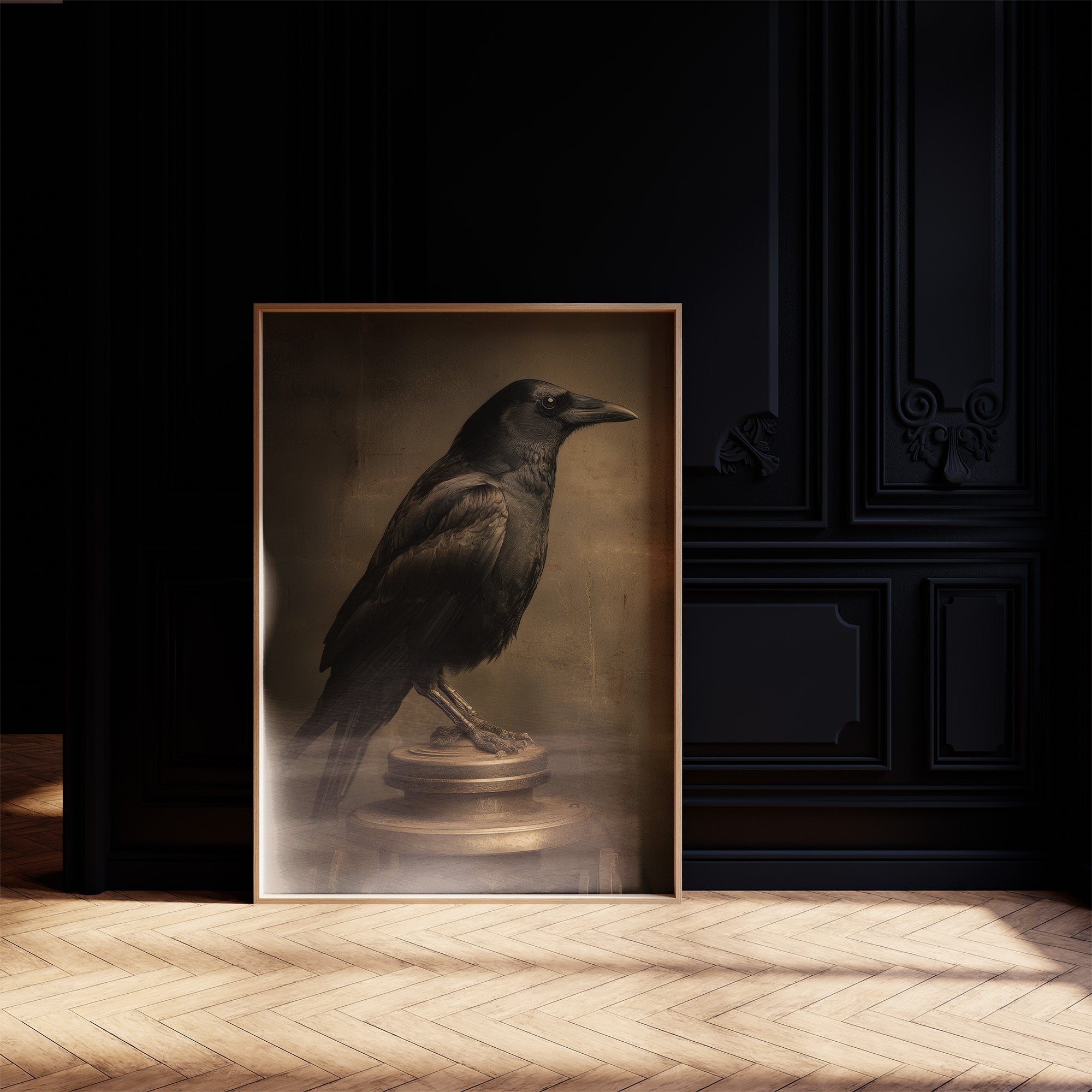 Obsidian Sentinel: Wisdom in Darkness