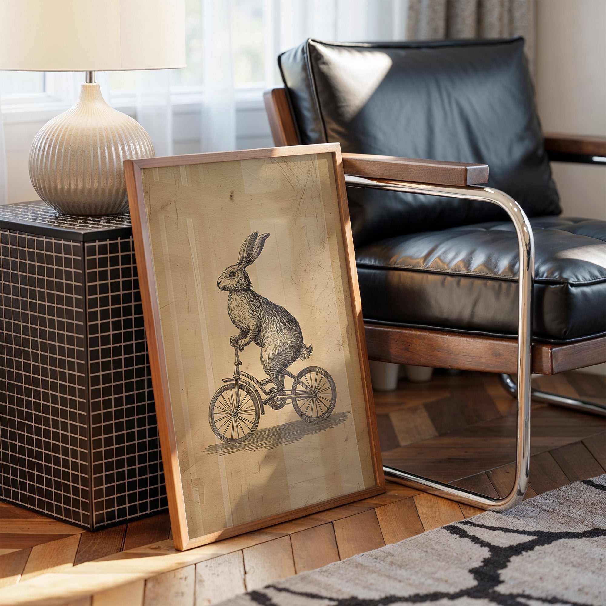 The Cycling Hare's Curious Journey