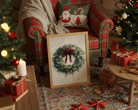 Evergreen Elegance: The Season Held Gently