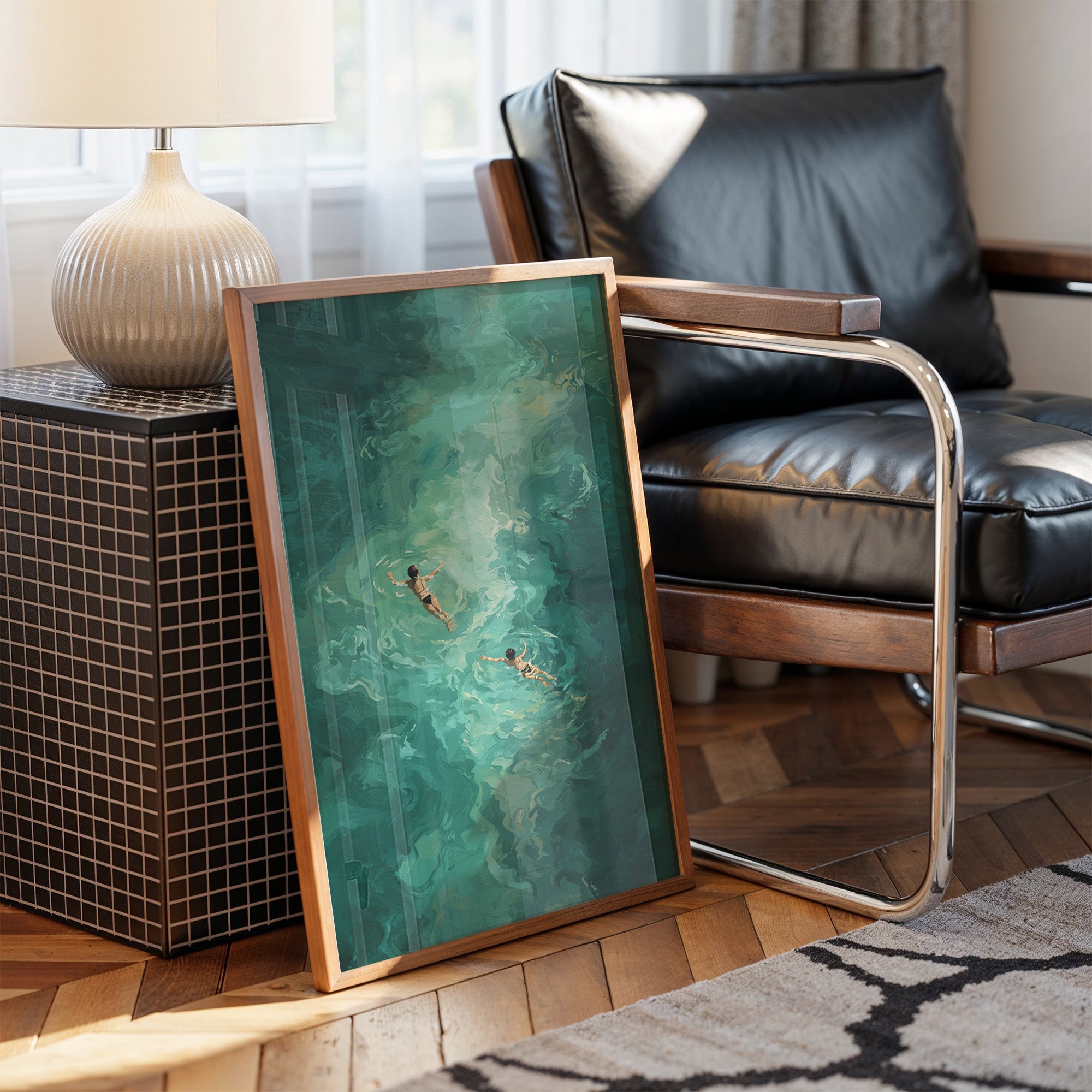 Emerald Currents: A Shared Aquatic Journey