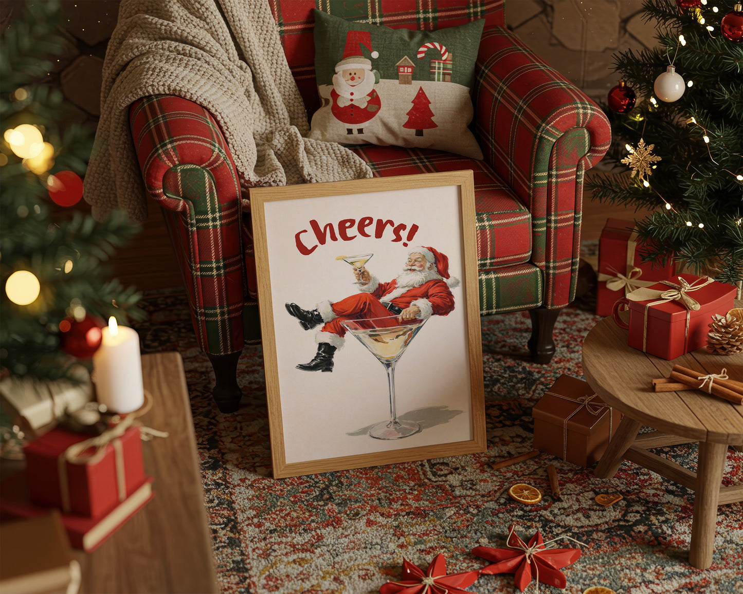 Holiday Spirit in a Cocktail Glass