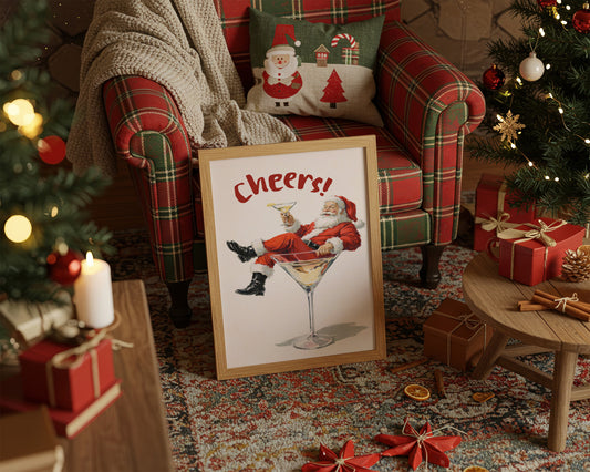 Holiday Spirit in a Cocktail Glass