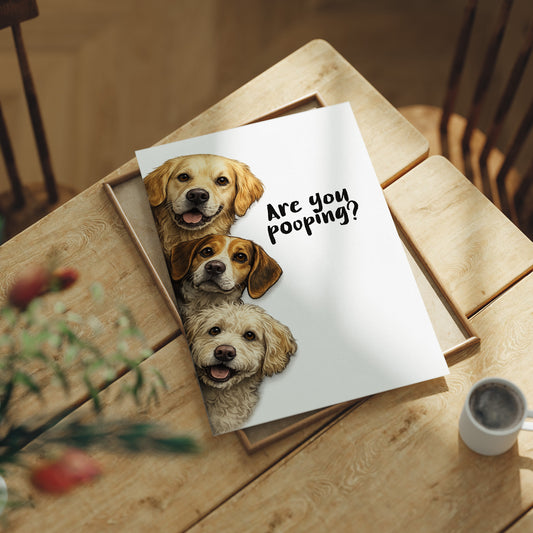 Bathroom Buddies: The Canine Surveillance Squad