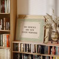 Scripture Quote: His Mercies Are New Every Morning