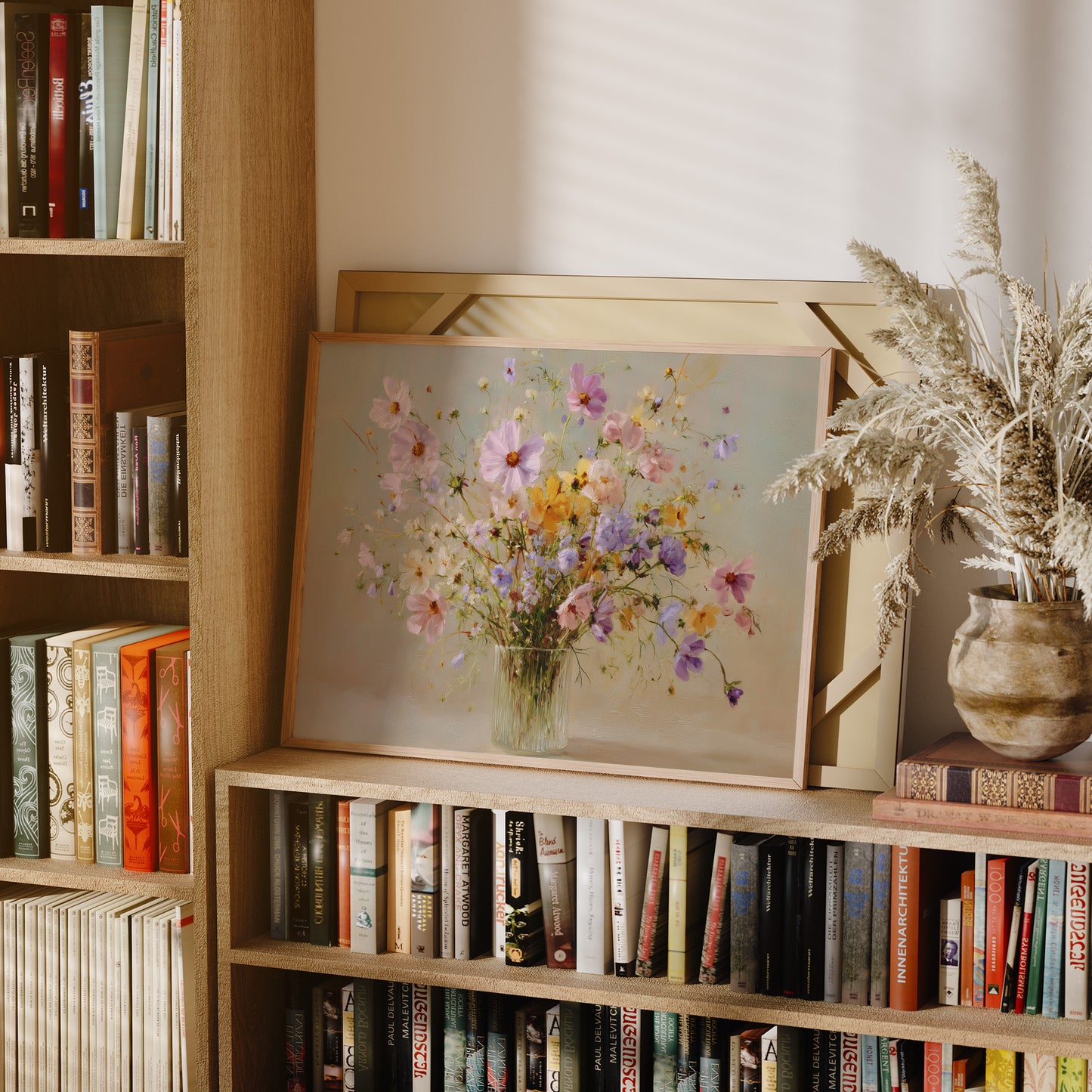 Pastel Symphony in Crystal Vessel