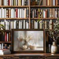 Ivory Dreams in Autumn Light