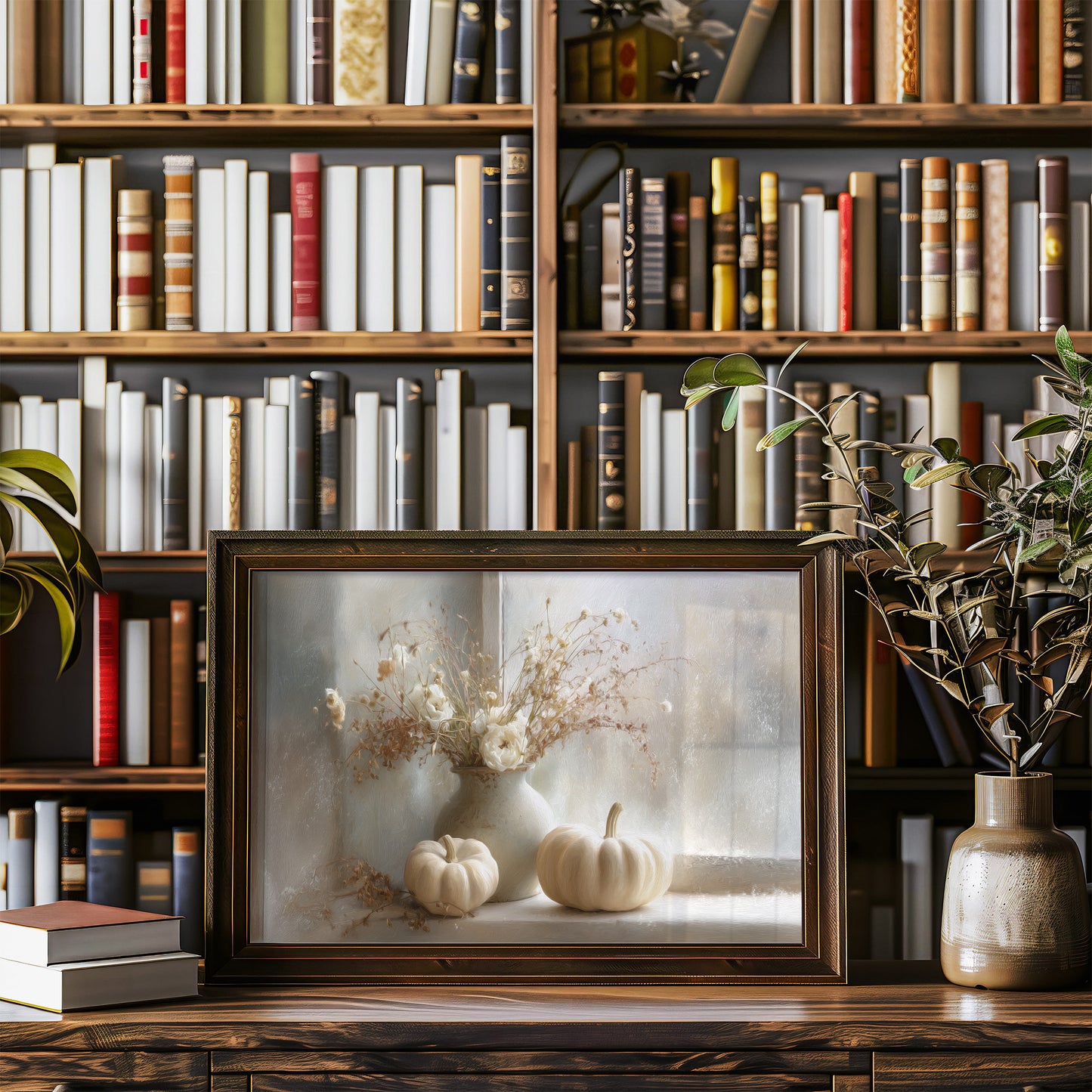 Ivory Dreams in Autumn Light