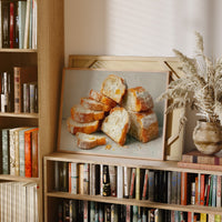 Rustic Bounty: A Symphony of Golden Bread