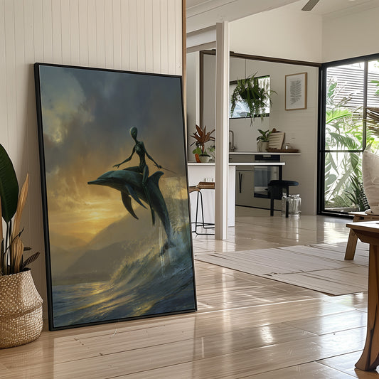 Cosmic Rider: Dawn Patrol Beyond Earth
