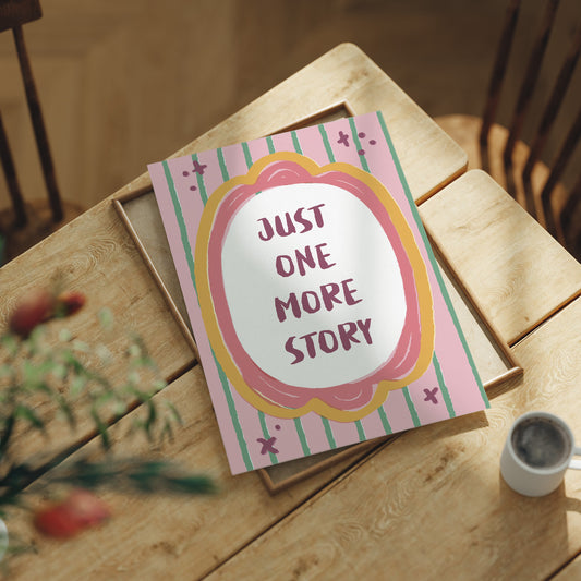 Bedtime Plea in Pastel Frame