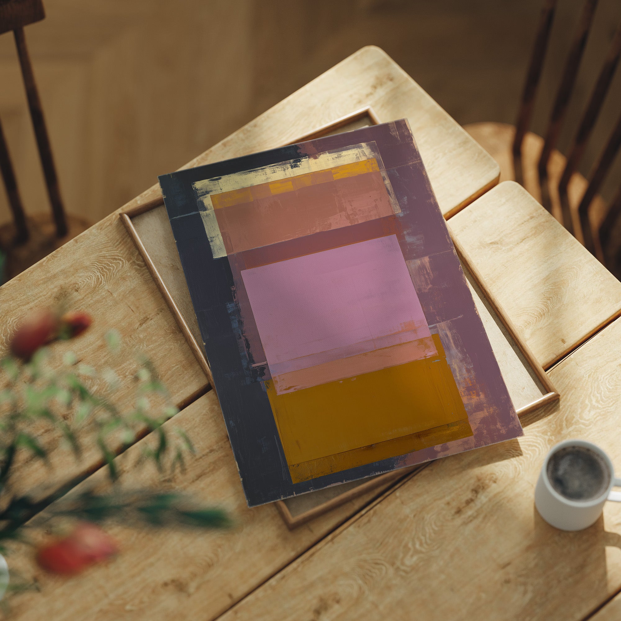 Silence Settles Between Color Fields