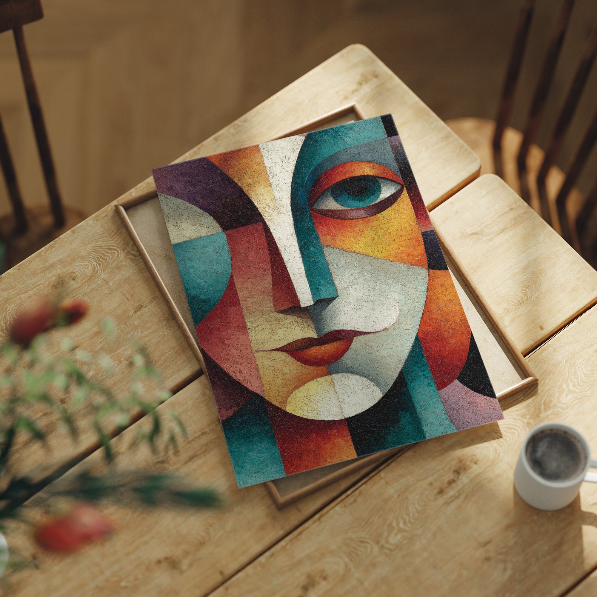 Fractured Identity In Bold Geometry