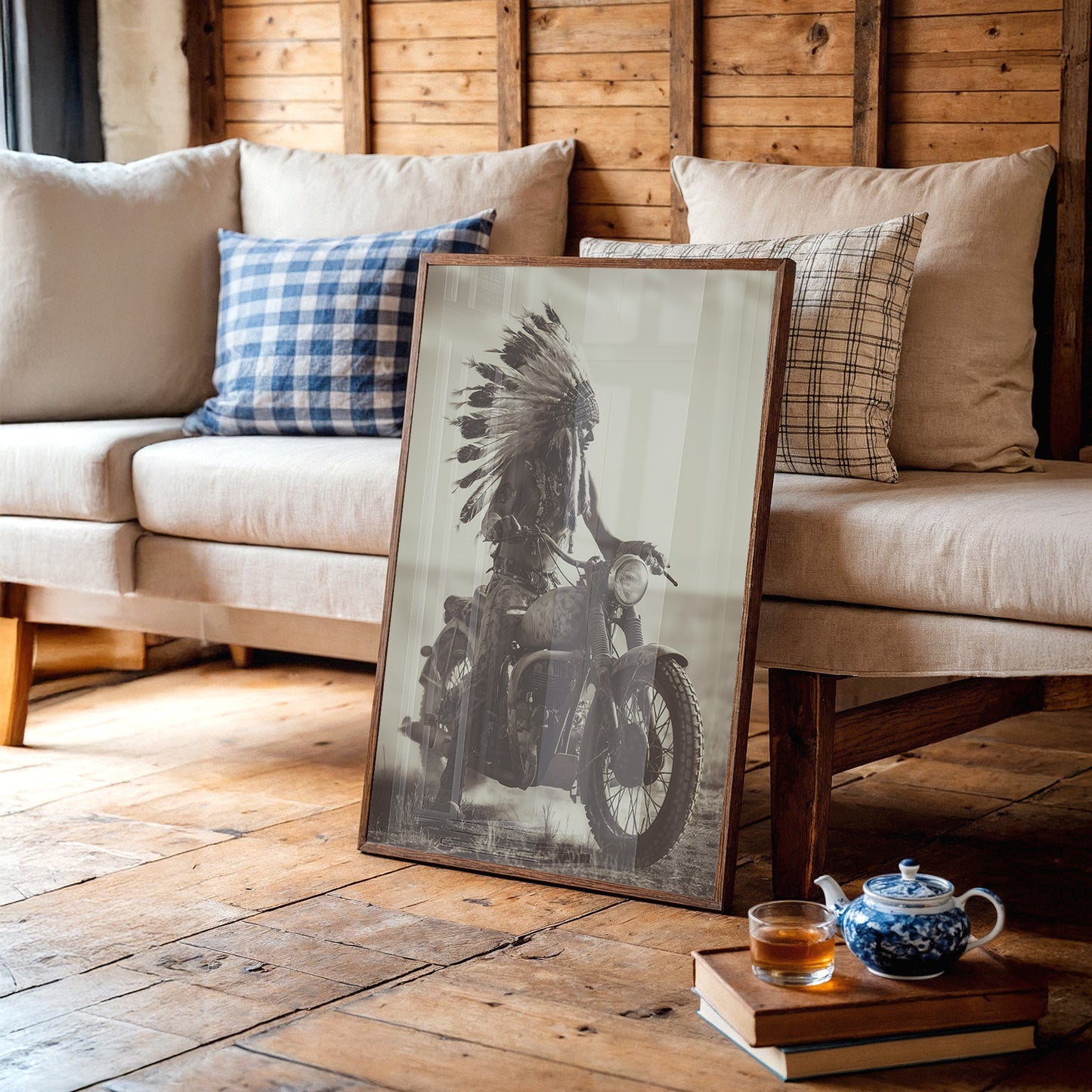 Iron Thunder Meets Ancient Feathers