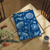 Blue Porcelain Garden Blooms Forever