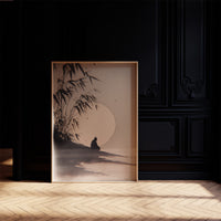 Stillness Beneath The Bamboo Moon