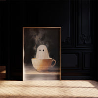 Ghost Finds Warmth In Teacup