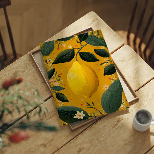 Golden Lemon Hangs In Honeyed Air