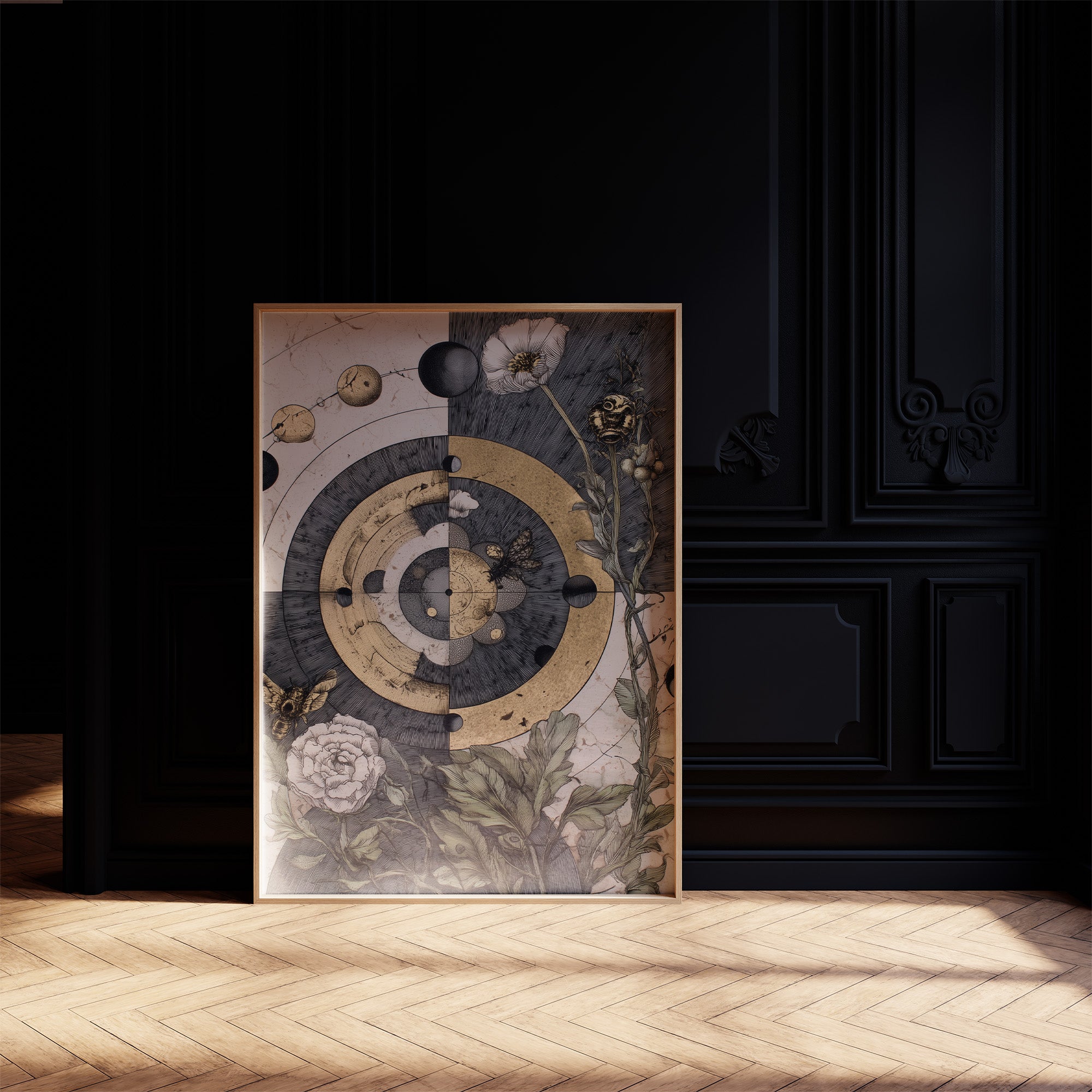 Orbits Bloom Through Ancient Geometry