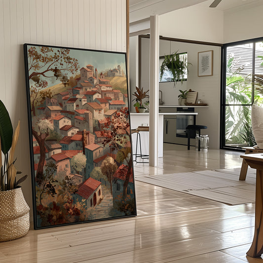 Terracotta Rooftops Climb The Hillside