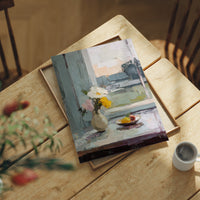 Morning Stillness On White Linen