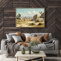 Joshua Trees Stand Through Endless Noon