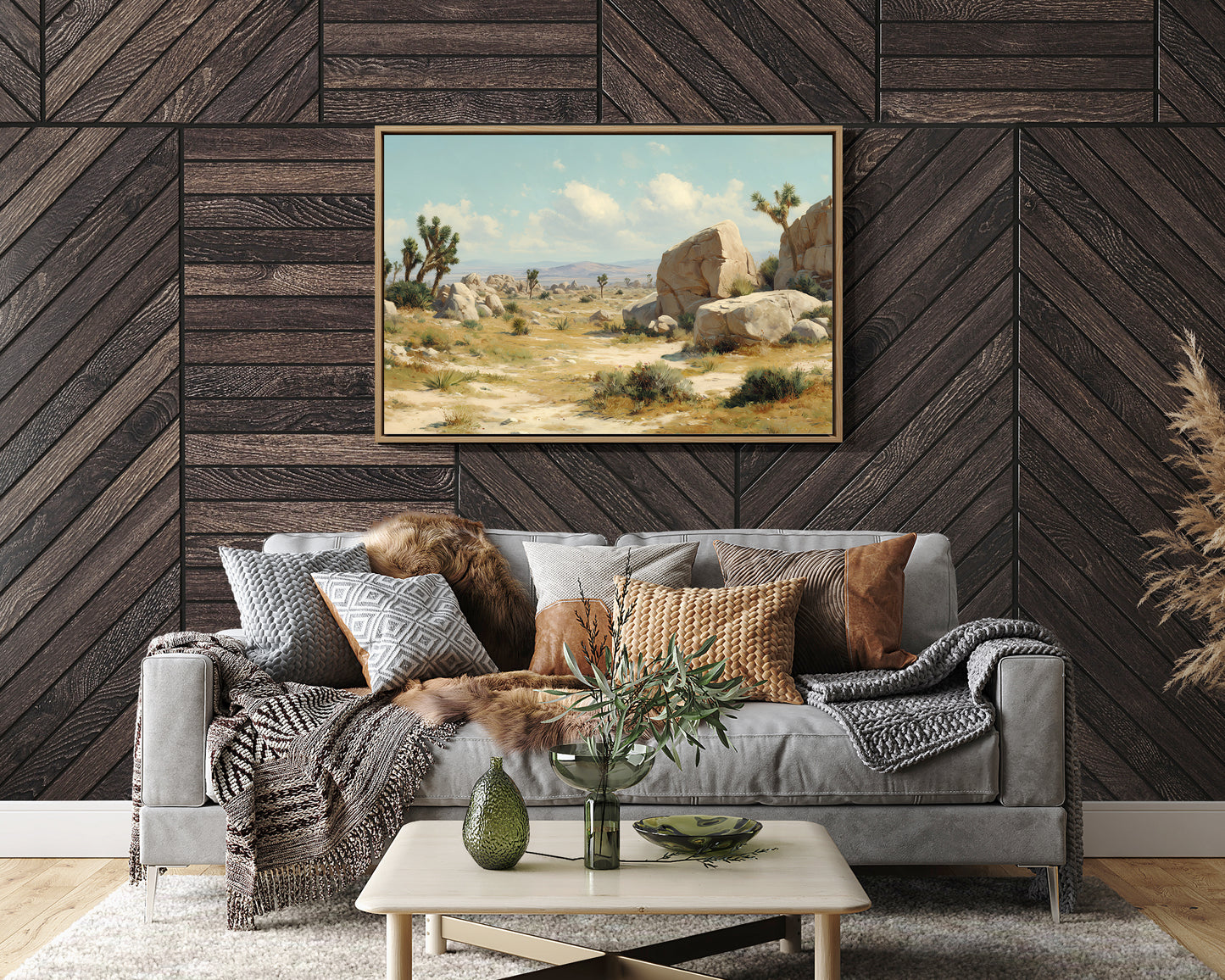 Joshua Trees Stand Through Endless Noon