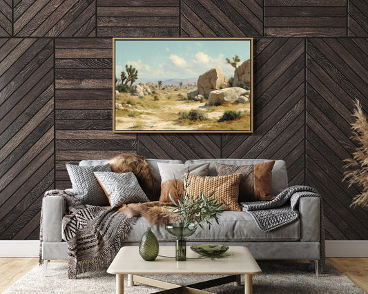 Joshua Trees Stand Through Endless Noon