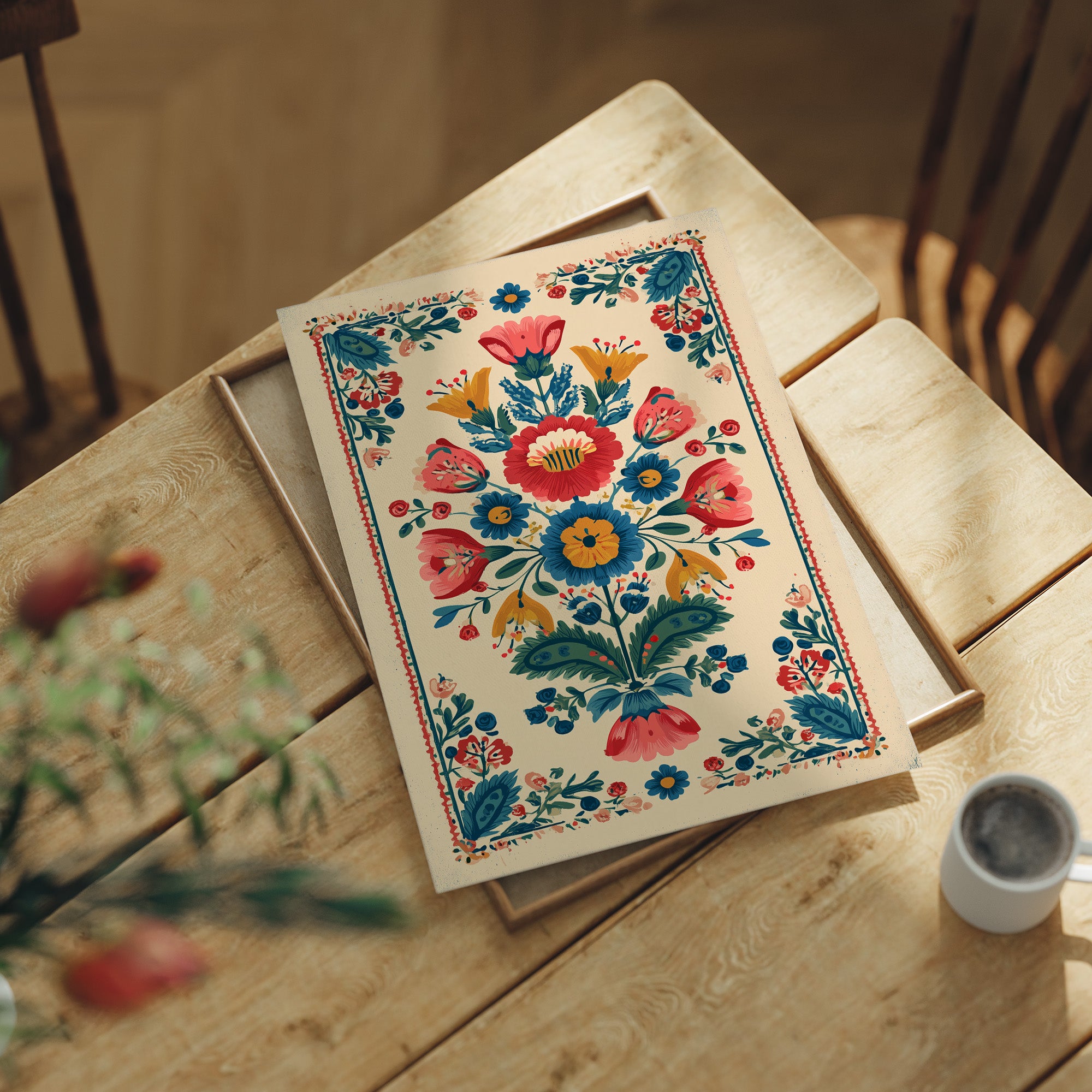 Grandmother's Garden Blooms In Balance