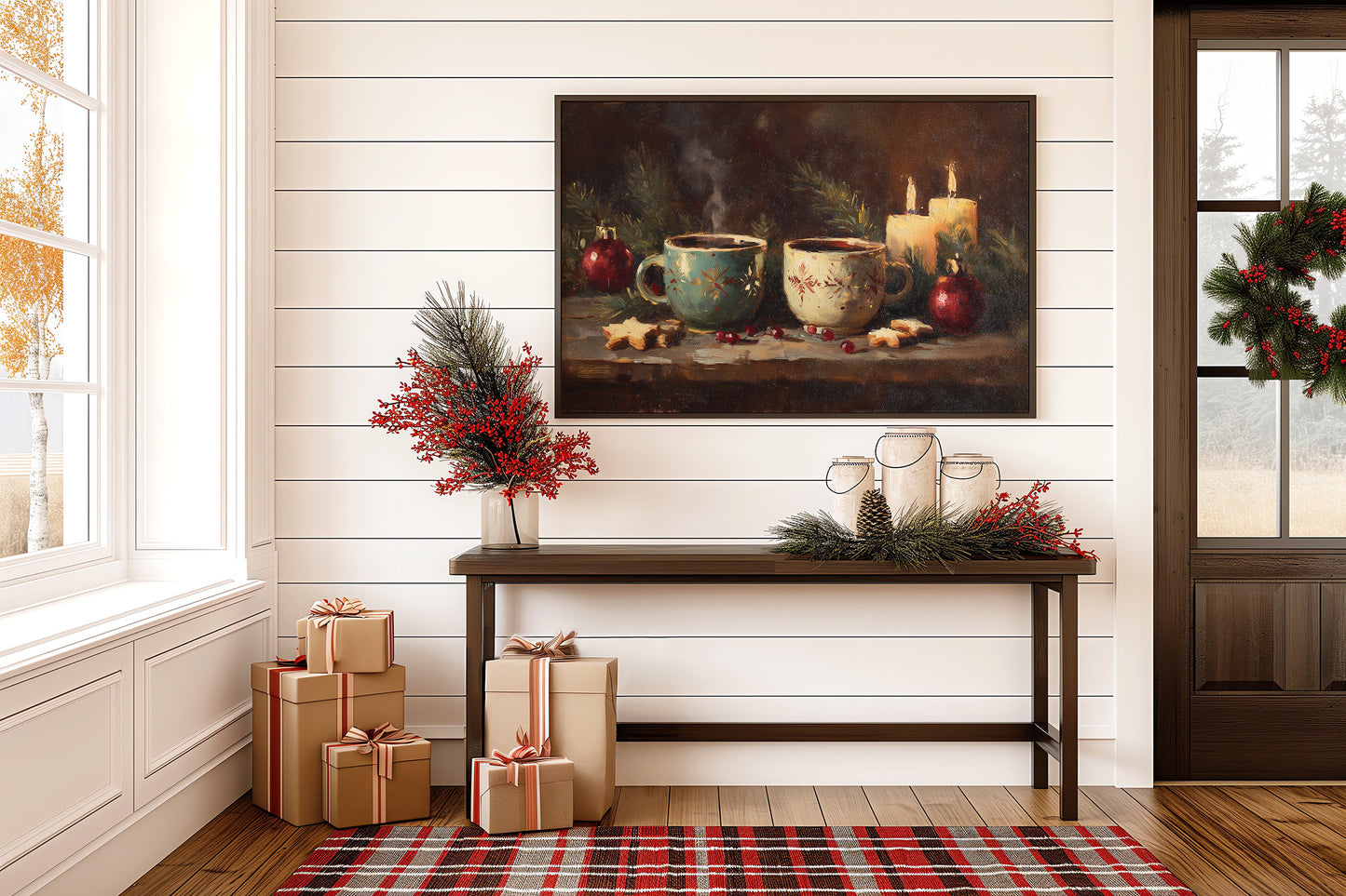 Two Mugs Wait For December's Return