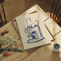 The Cat Who Claimed The Espresso Machine