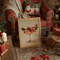 Santa Rests In Crystal Coupe