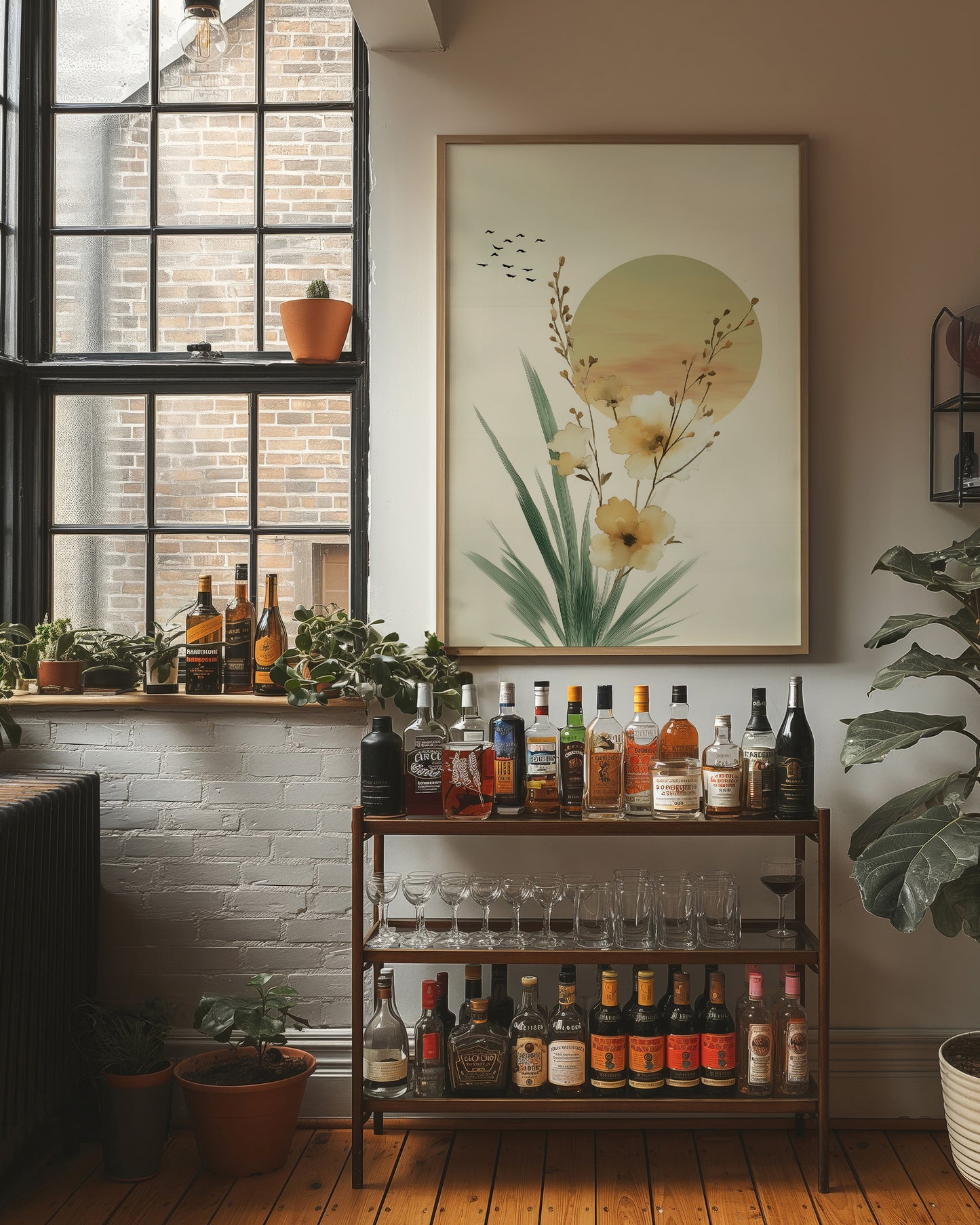 Golden Petals Chase Morning Light