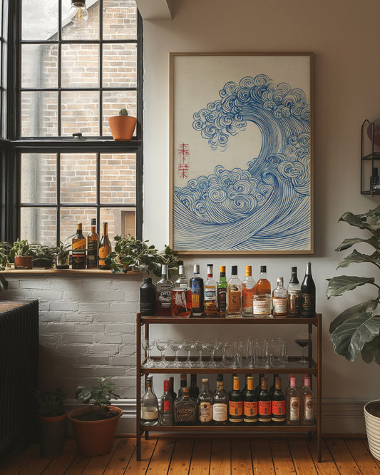 Ocean Spirits Dance In Blue