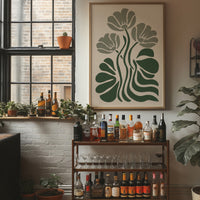 Tulips Dance In Sage Symmetry