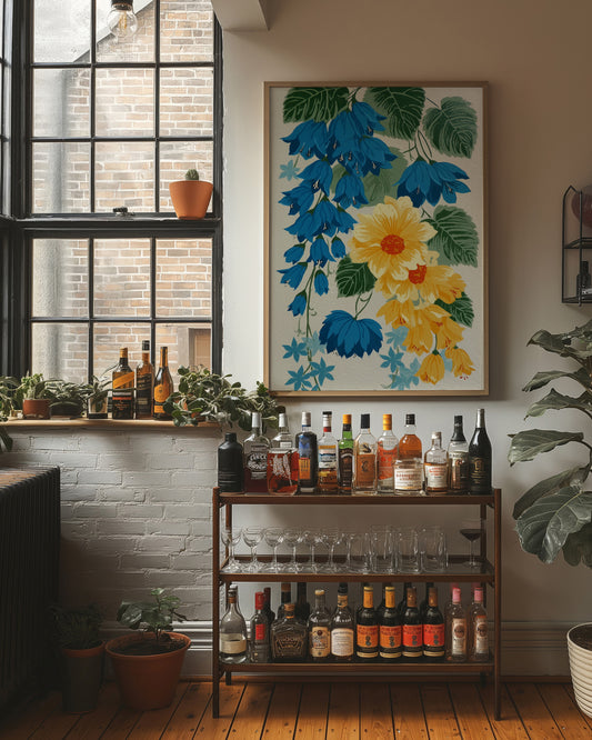 Blue Bells Dance With Golden Sun