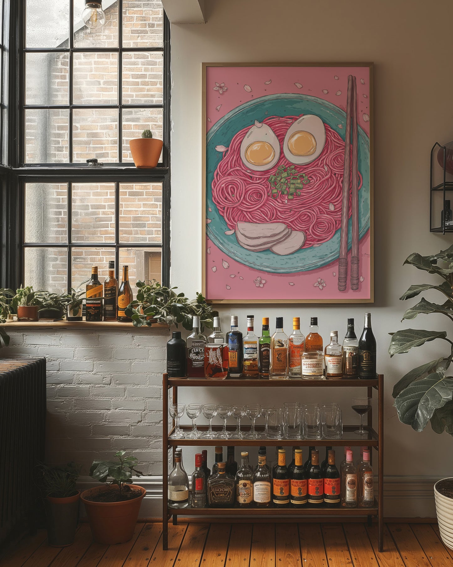 Pink Noodles Make Happy Faces