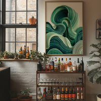 Emerald Waves Paint Ocean Stories