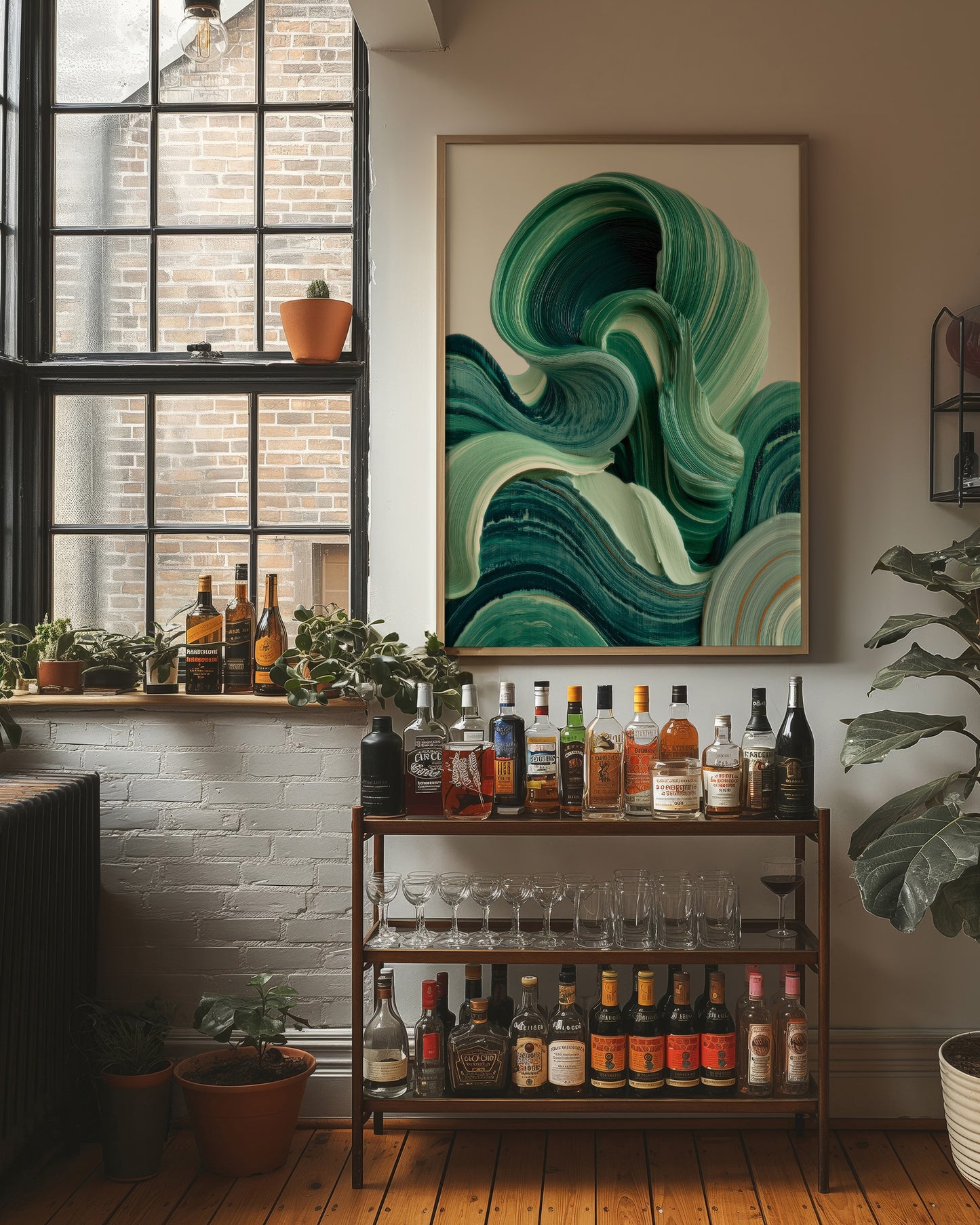 Emerald Waves Paint Ocean Stories