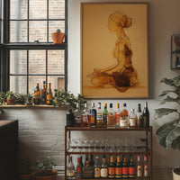 Sepia Lines Draw Morning Peace