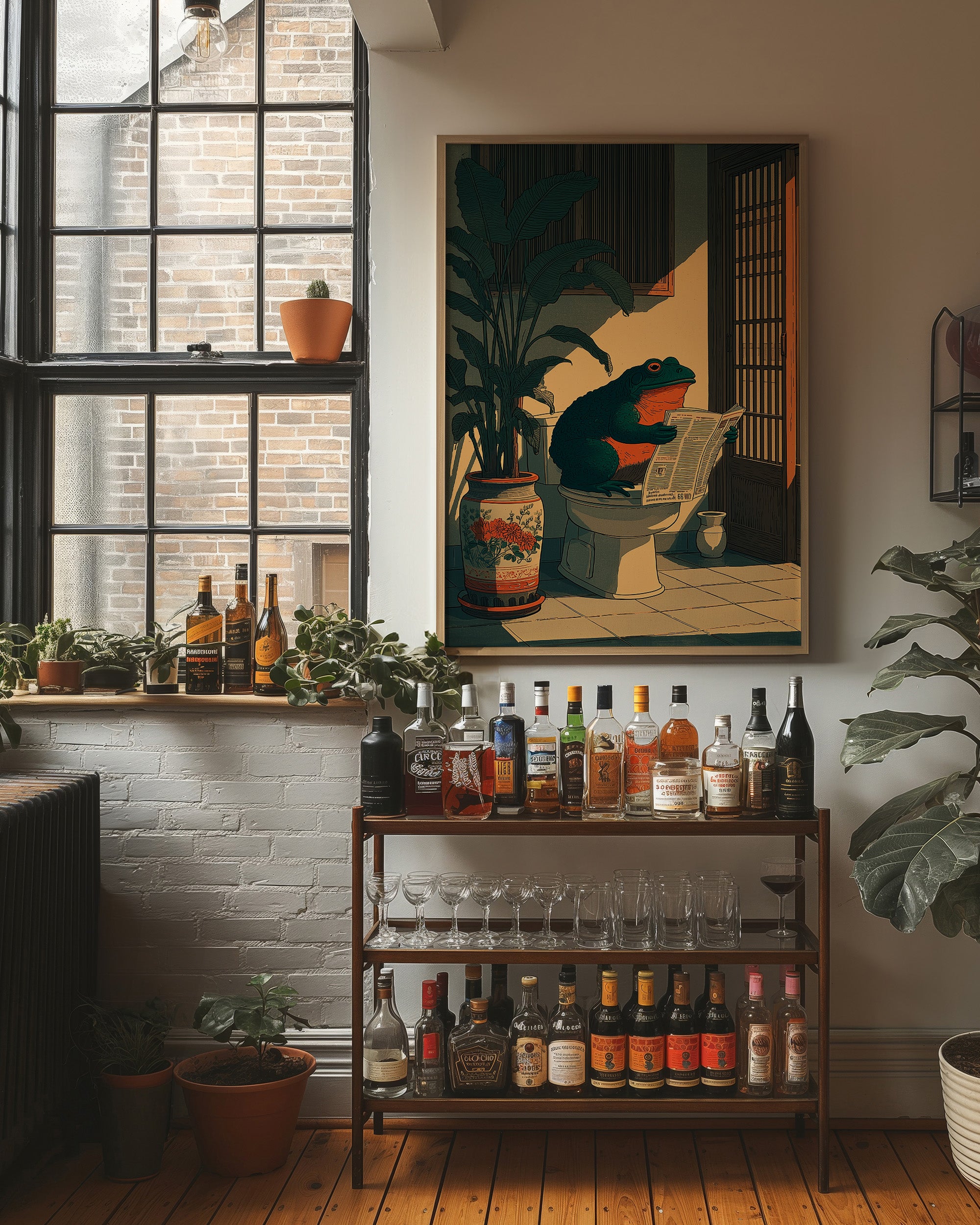 Wise Toad's Morning Paper Ritual