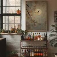 Moonlit Branch Guides Night's Journey