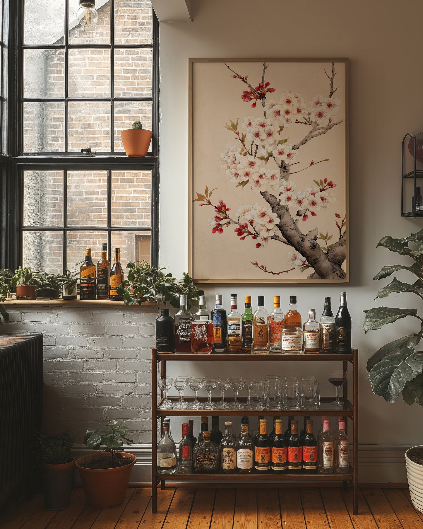 Cherry Blossoms Paint Spring's Promise