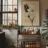 Tropical Lines Meet Gentle Petals