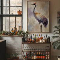 Elegant Crane Studies Library Light