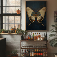 Moonlit Wings Tell Midnight Tales