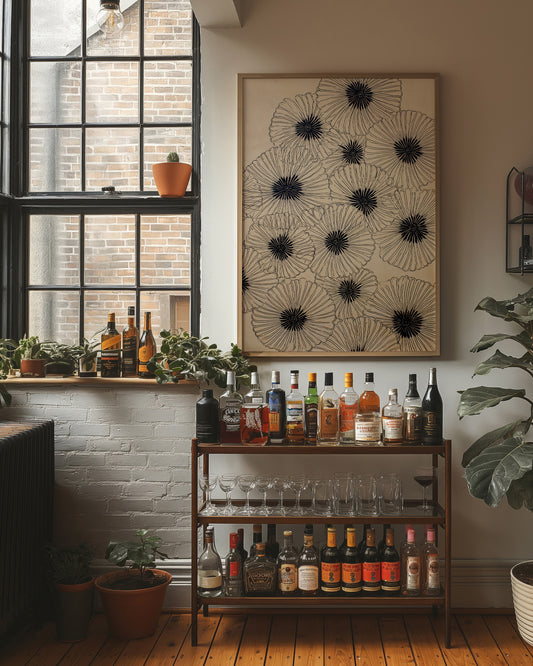 Ink Blooms Dance In Morning Light