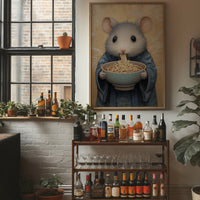 Tiny Master Savors Noodle Wisdom