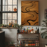 Flowing Lines Paint Modern Stories