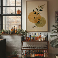 Bamboo Leaves Dance Through Golden Moons